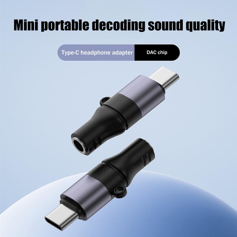 Audio Music Free Online - Typ-C zu 3,5mm Klinke DAC-Decoder Hochauflösender