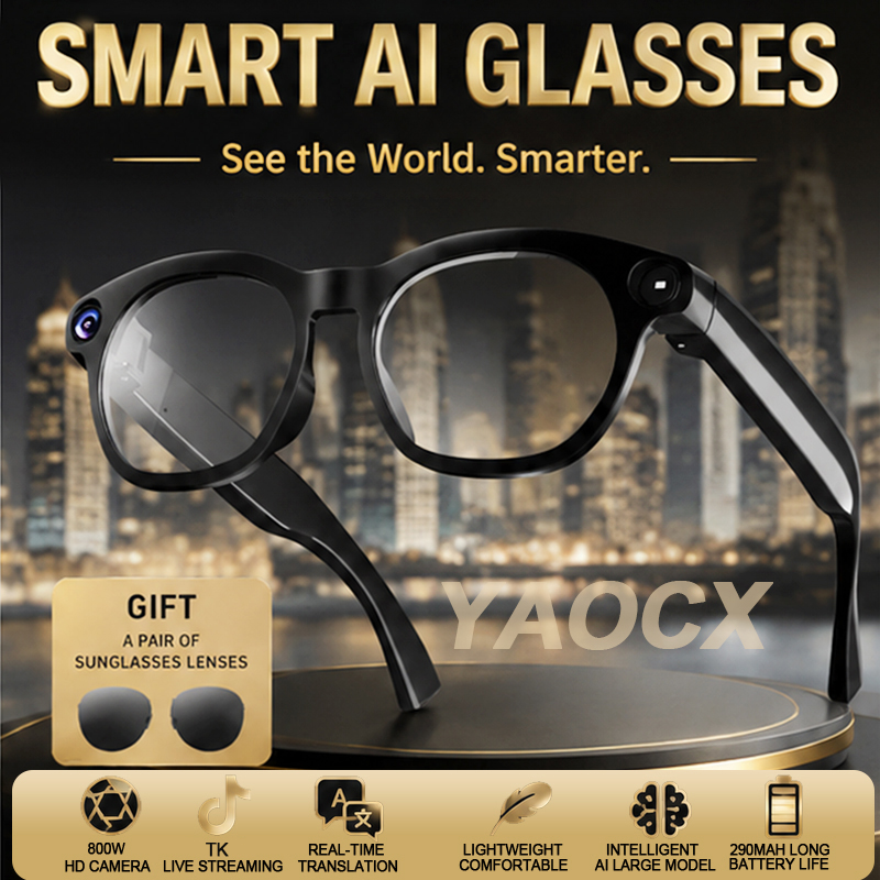 Audio Music Free Online - NEUE CY03 Smart-Brille mit 800W HD-Kamera,
