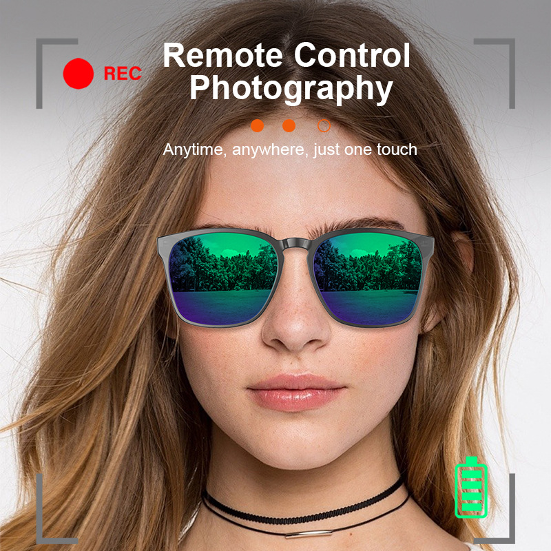 Audio With Music Ai - KI-Smart-Bluetooth-Brille mit Offline-Übersetzung, Foto- und Videoanruf-Übersetzung,