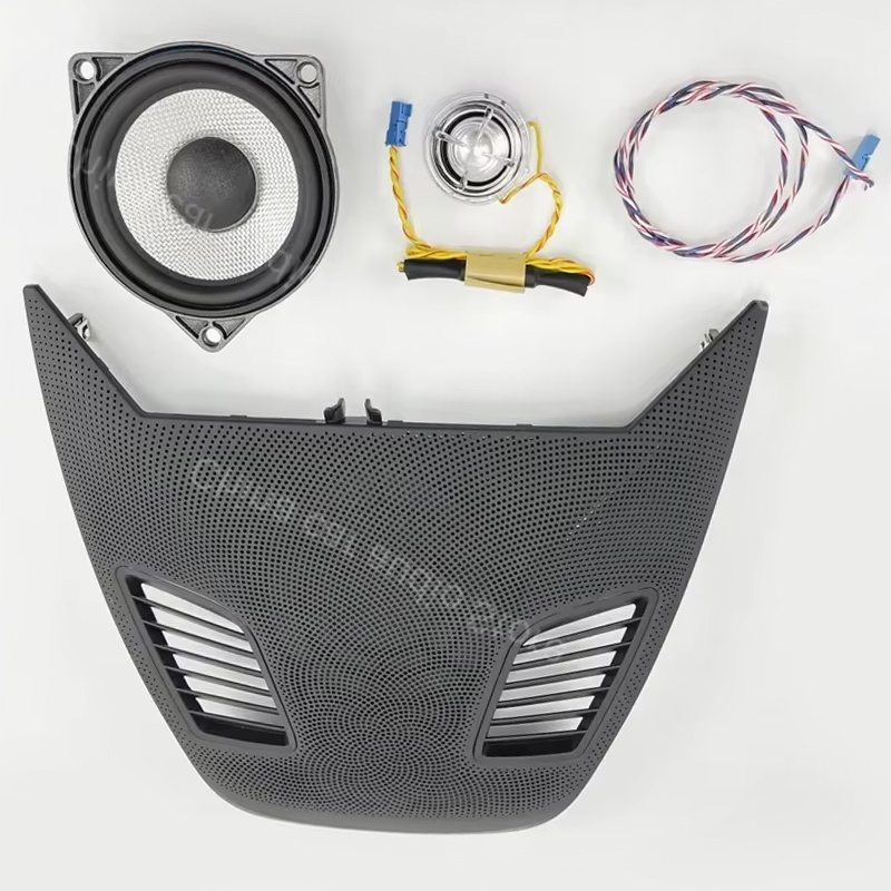 Audio Music Cover - LED-Autolautsprecher-Hochtönerabdeckung für BMW G30 Mitteltöner-Subwoofer Türbeleuchtung