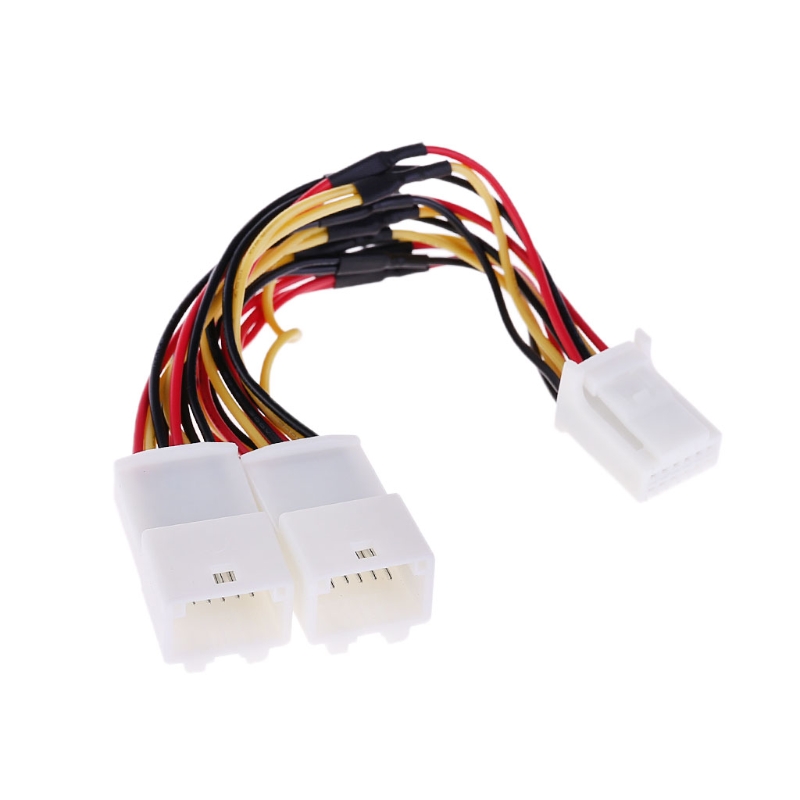 Audio Music Splitter - 2026 Neuer Y-Kabel-Splitter-Adapter 6+6 Stecker für