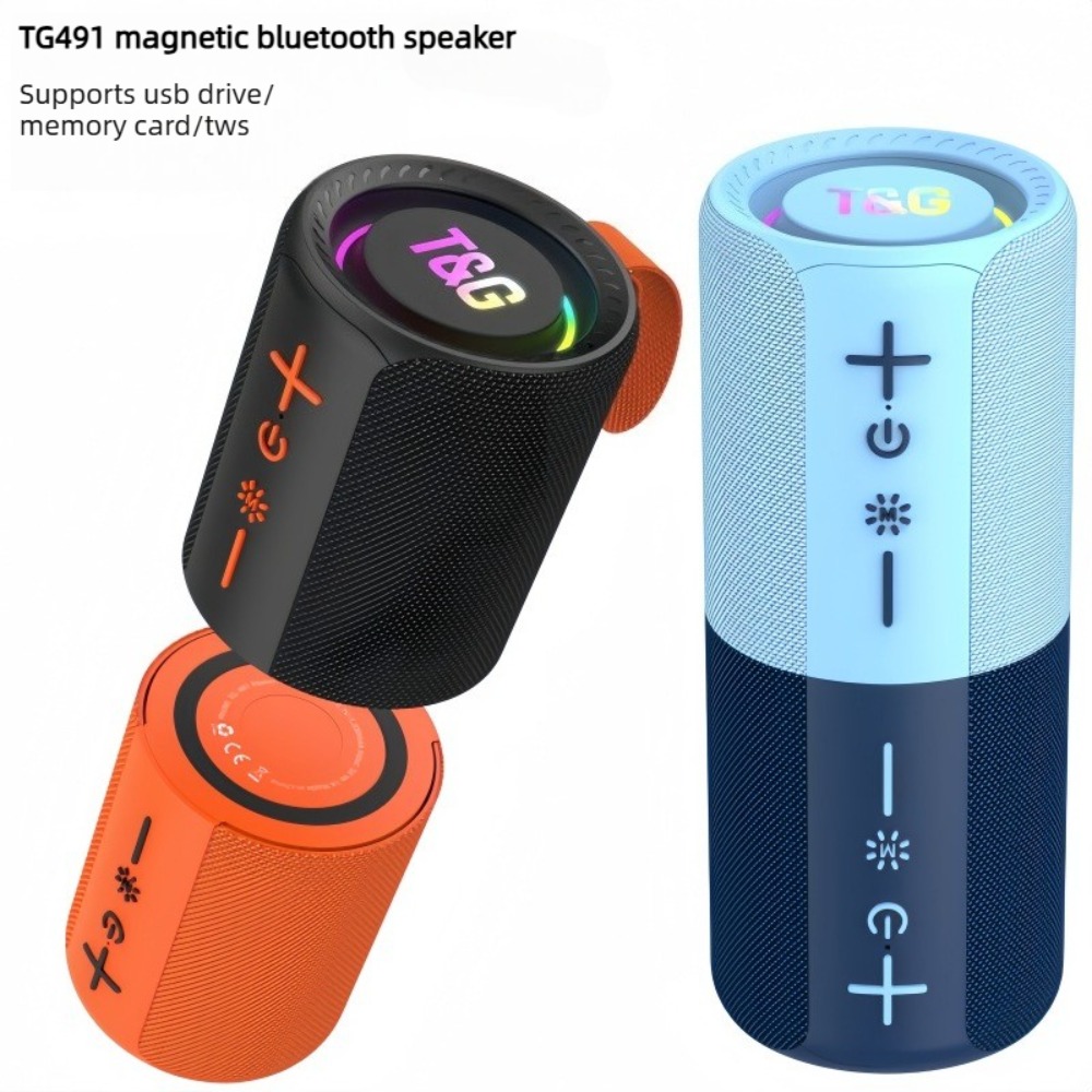 Audio Music Spotify - 2-in-1 Split Magnetischer Bluetooth-Lautsprecher TG491 TWS