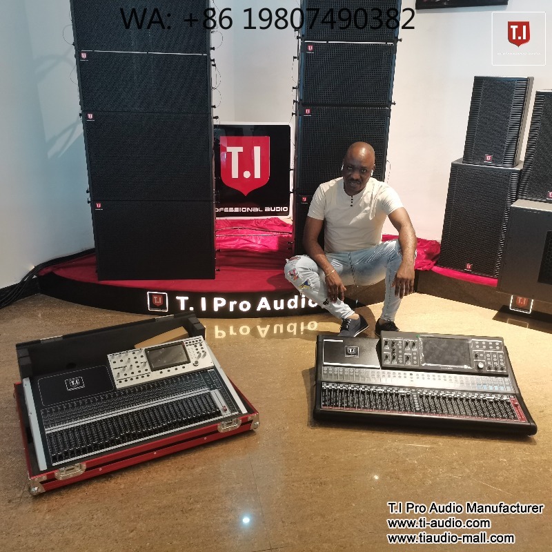 Audio Music Mixer - 32-Kanal Digital-Mischpult, Professionelles DJ-Audioequipment für Partys