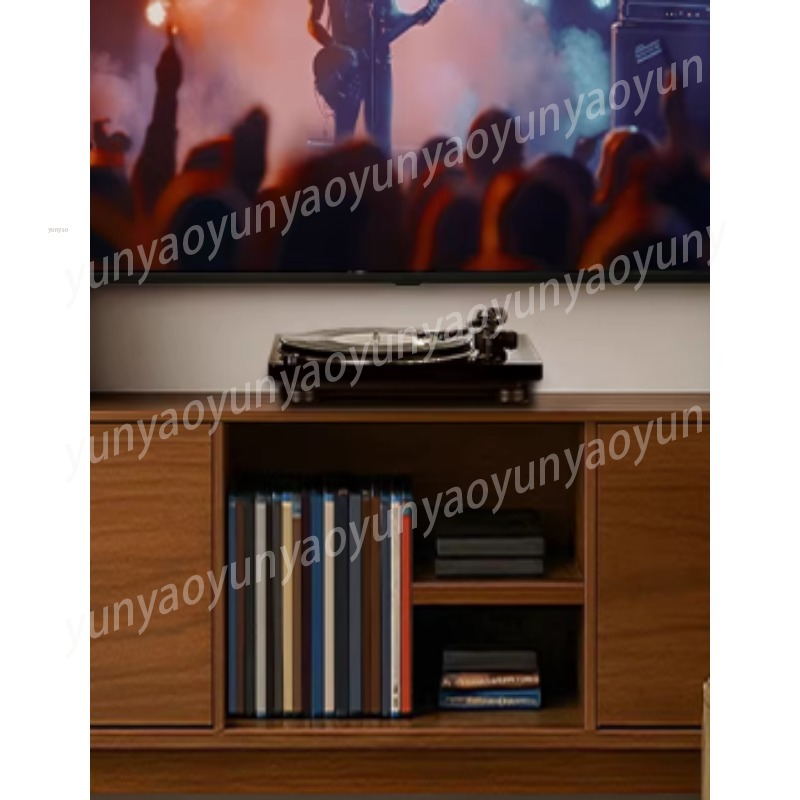 Audio Music System For Home - Bluetooth Schallplattenspieler mit Eingebauten Lautsprechern Moderner