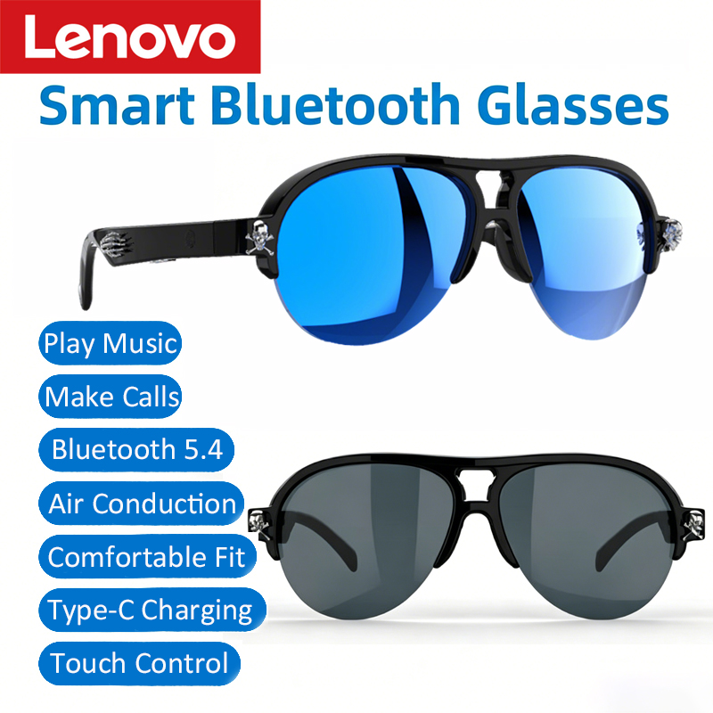 Audio With Music Ai - Lenovo Bluetooth AI Smart-Brille Fahr-Navigationsbrille HD