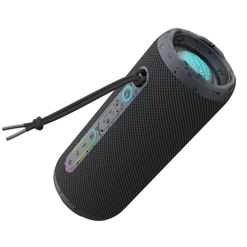 Audio Music Spotify - Wasserdichter Bluetooth-Lautsprecher für den Außenbereich, tragbar,