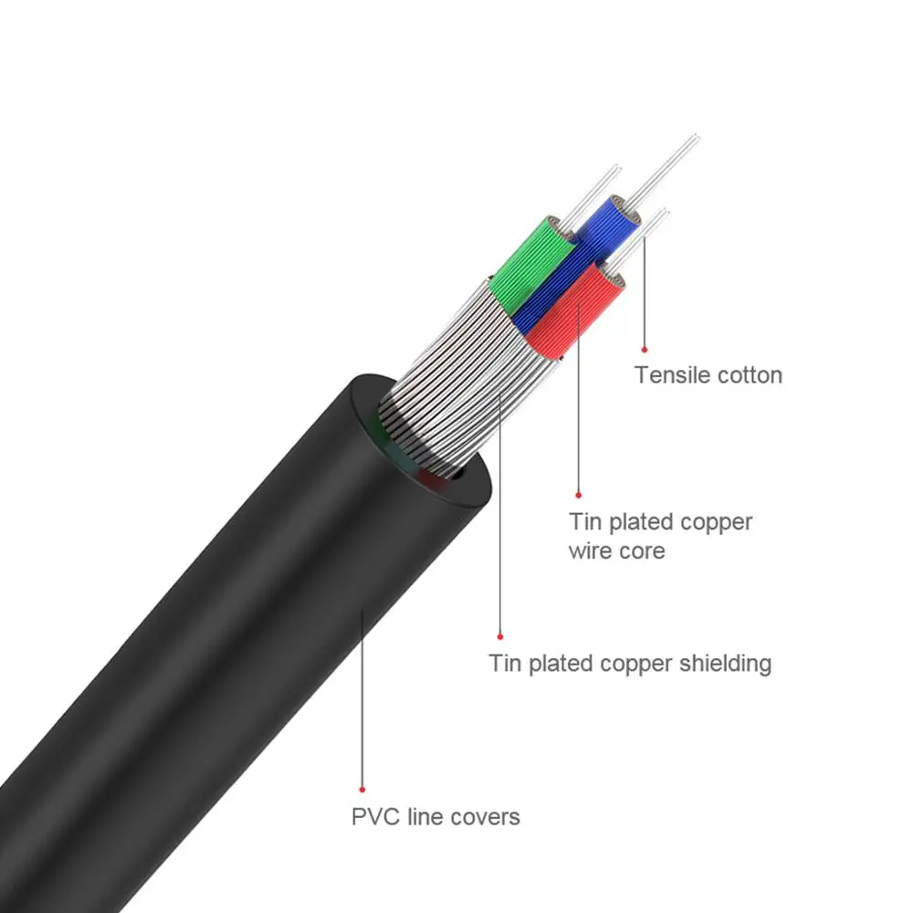 QGeeM RCA-Kabel 2RCA auf 3,5mm – Audio Music Mixer Bewertung und Preis