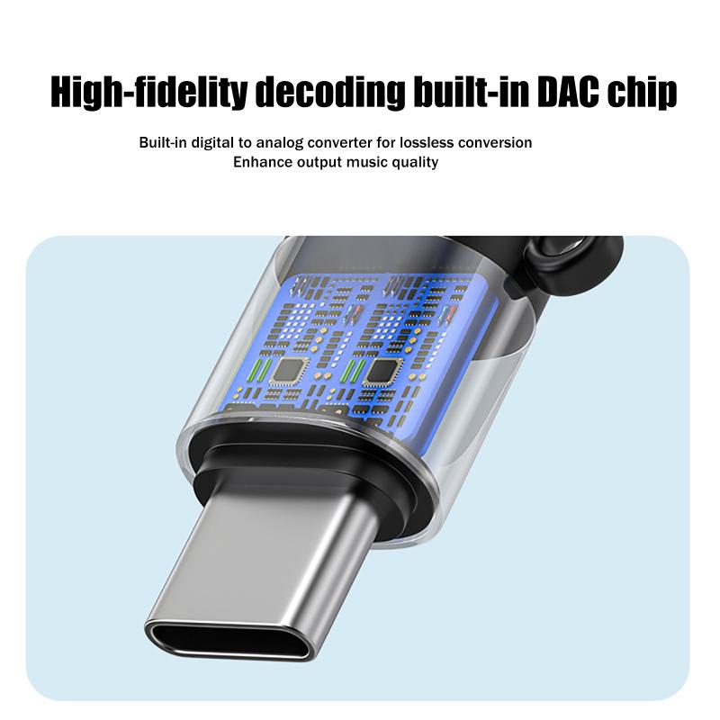 Typ-C zu 3,5mm Klinke DAC-Deco – Audio Music Free Online Bewertung und Preis