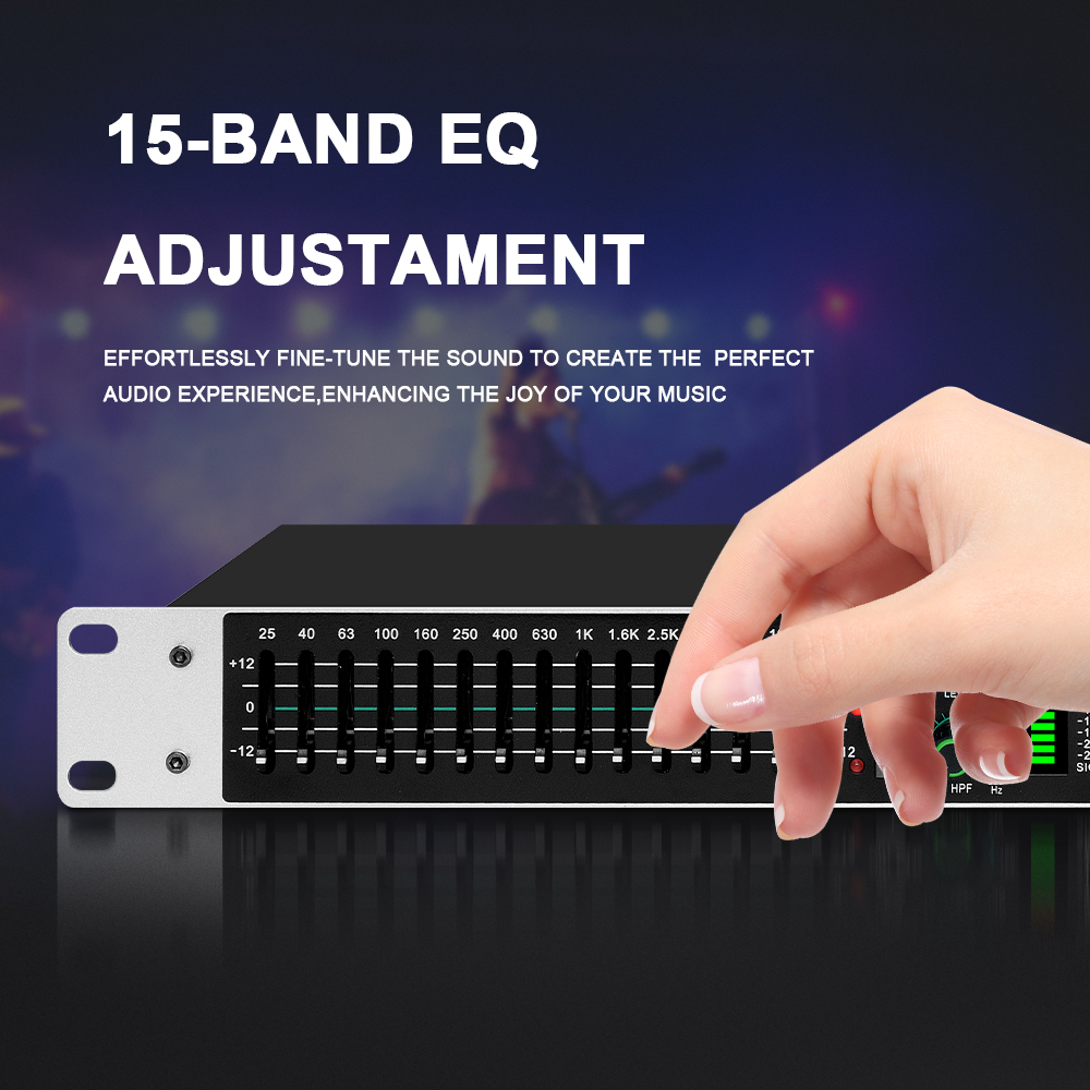 Eq215 Dual 15-Band Grafischer  – Audio Music Mixer Bewertung und Preis