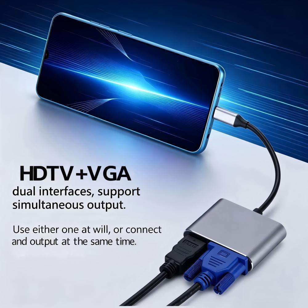 USB 3.0/TYPE-C zu HDMI VGA Ada – Audio Music Splitter Bewertung und Preis