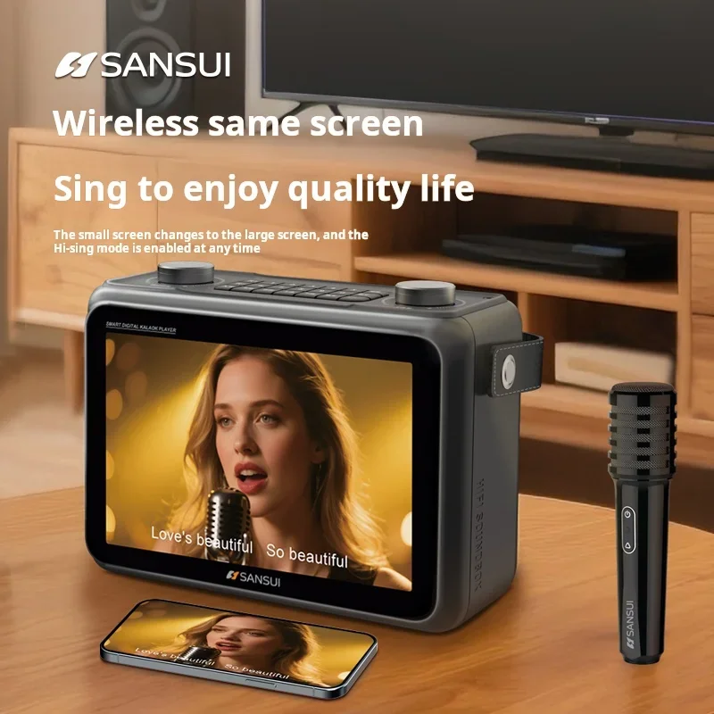SANSUI K115 Video-Karaoke-Blue – Audio Music Lyrics Bewertung und Preis