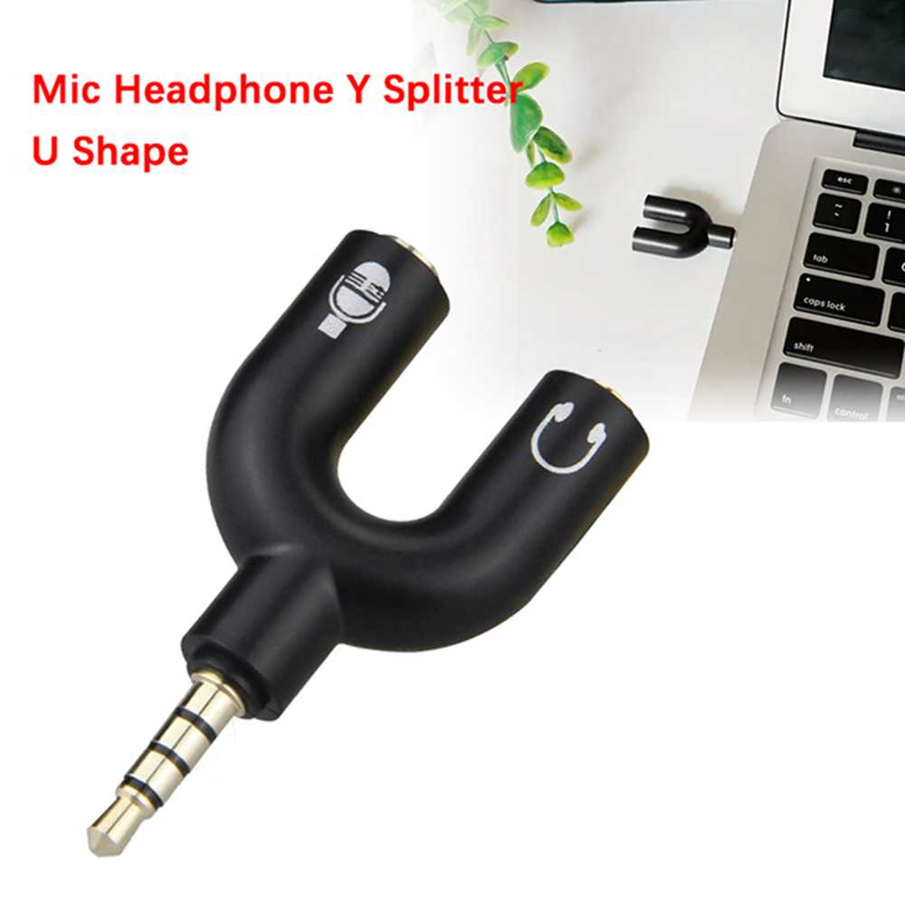 3,5 mm Kopfhörer-Mikrofon-Spli – Audio Music Splitter Bewertung und Preis