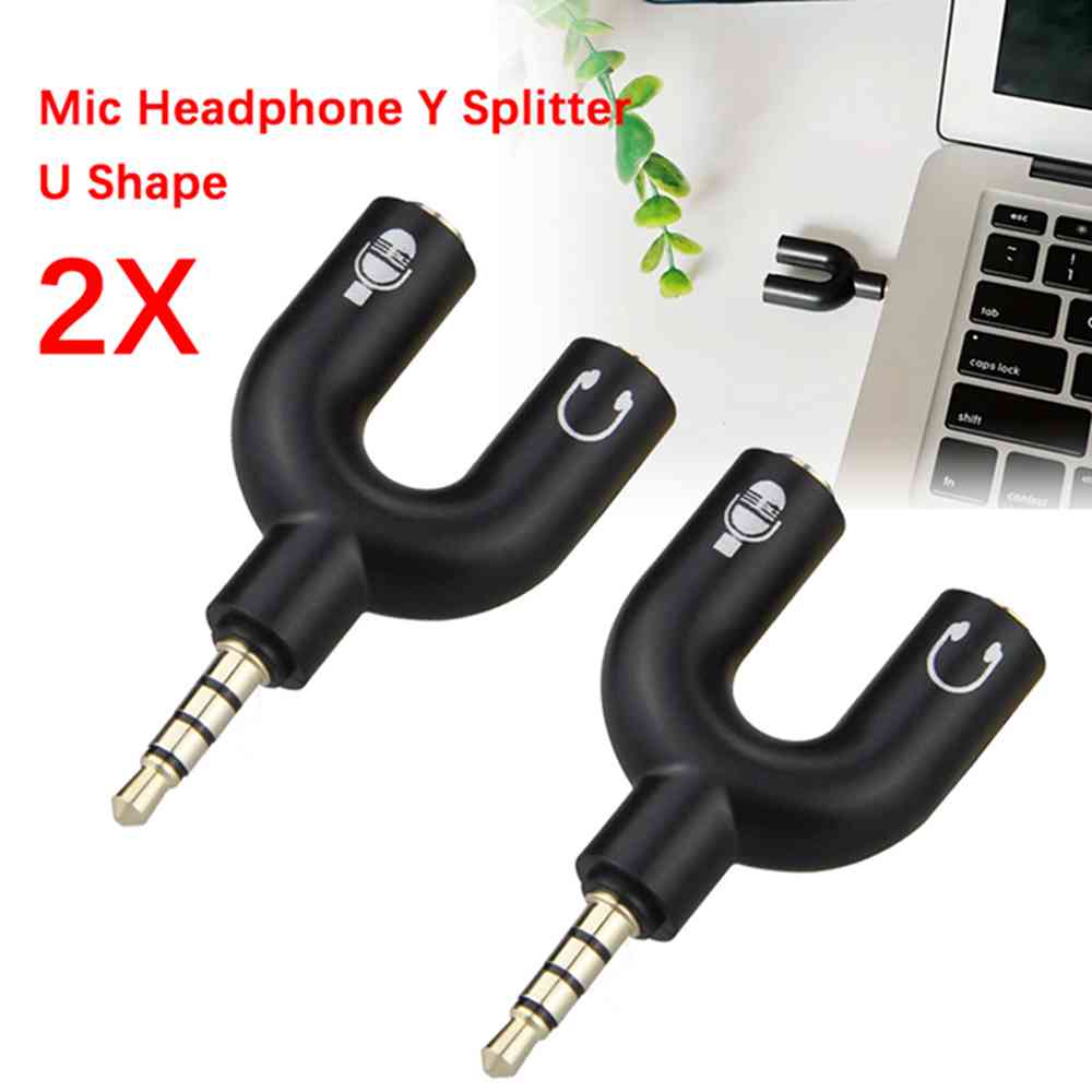 3,5 mm Kopfhörer-Mikrofon-Spli – Audio Music Splitter Bewertung und Preis