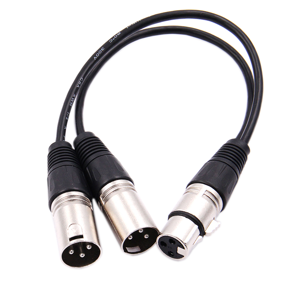 30cm 3-Pin XLR-Buchse auf Dual – Audio Music Splitter Bewertung und Preis