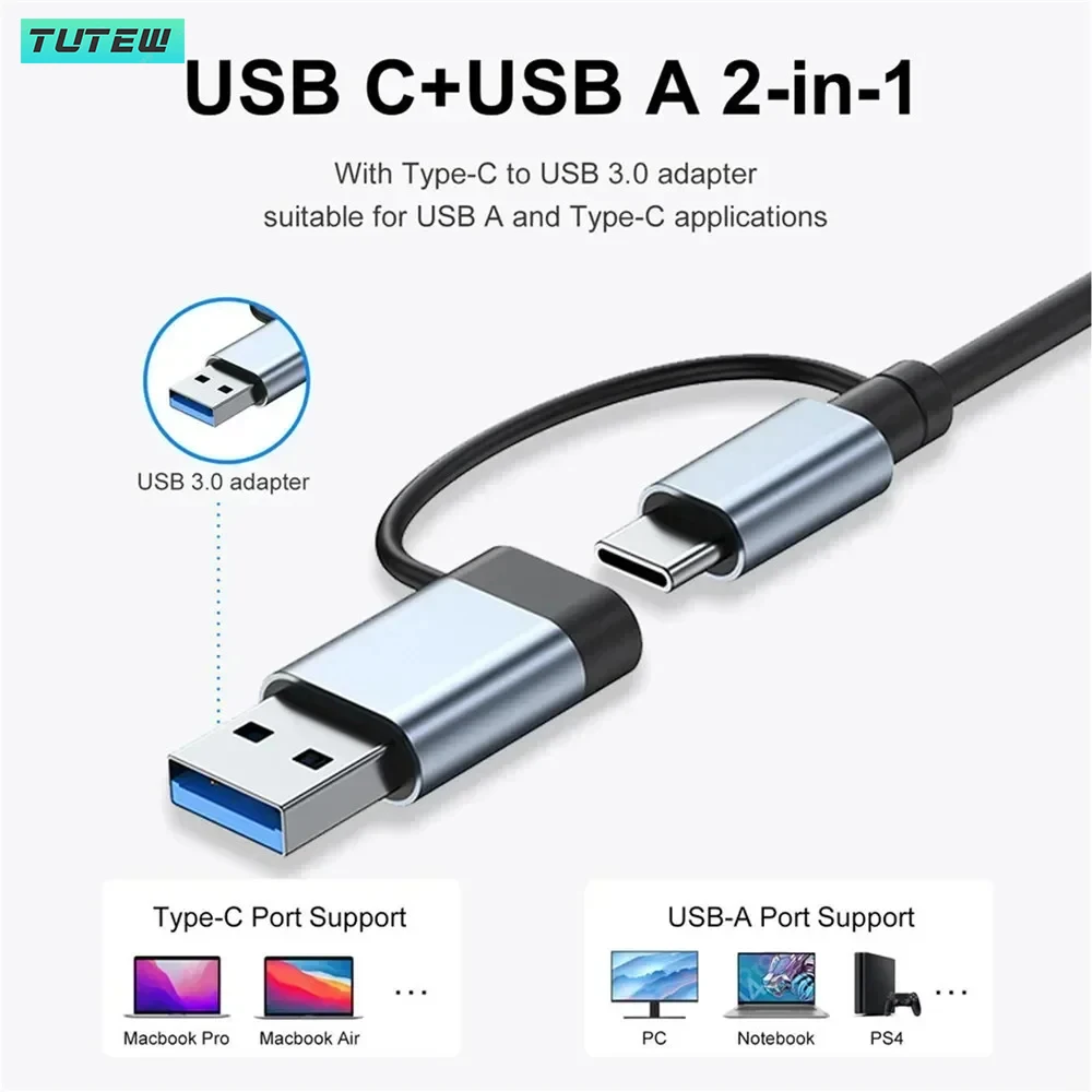 8-in-1-USB-C-Hub, USB-Splitter – Audio Music Splitter Bewertung und Preis