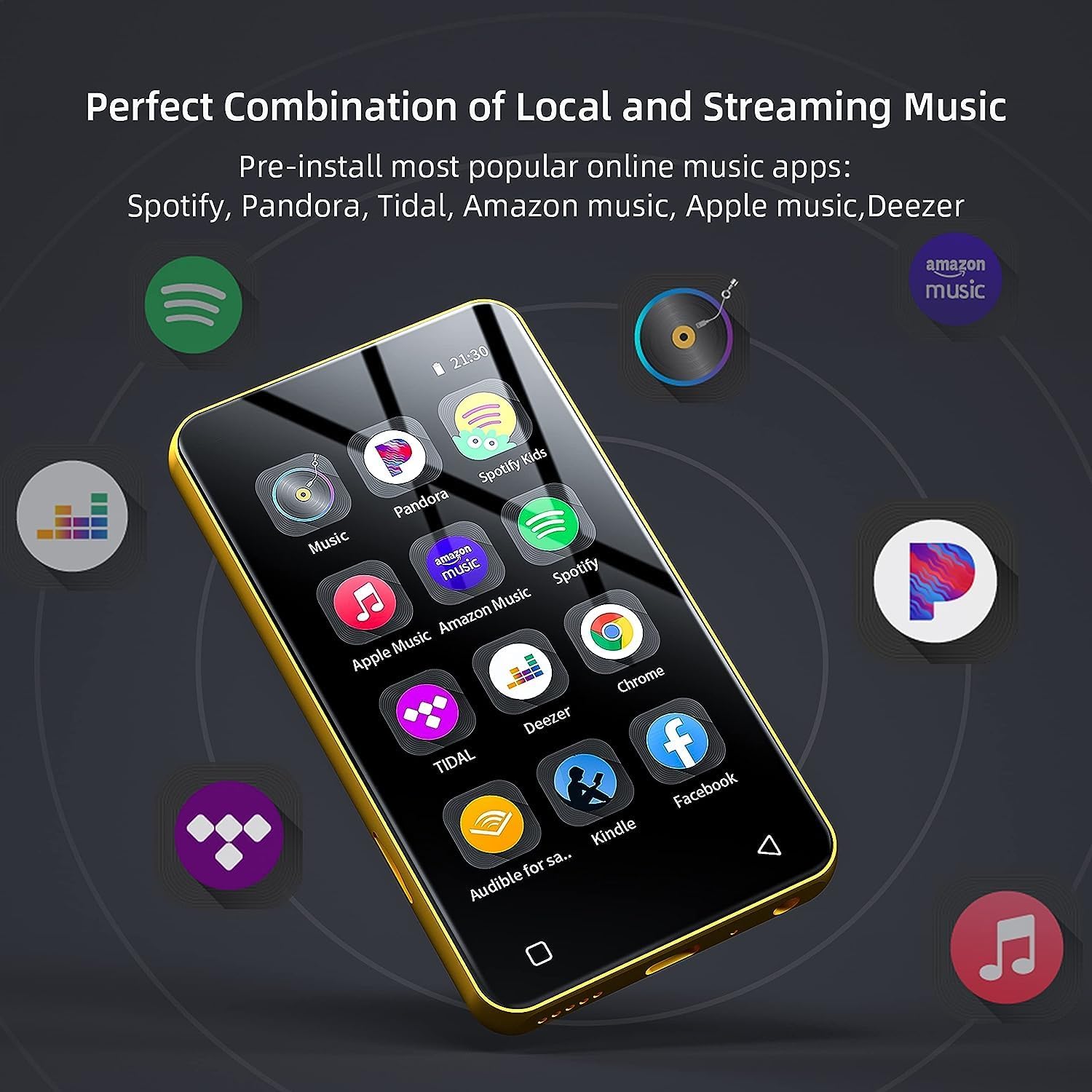 Reproduktor MP4/MP3-Player Blu – Audio Music Spotify Bewertung und Preis