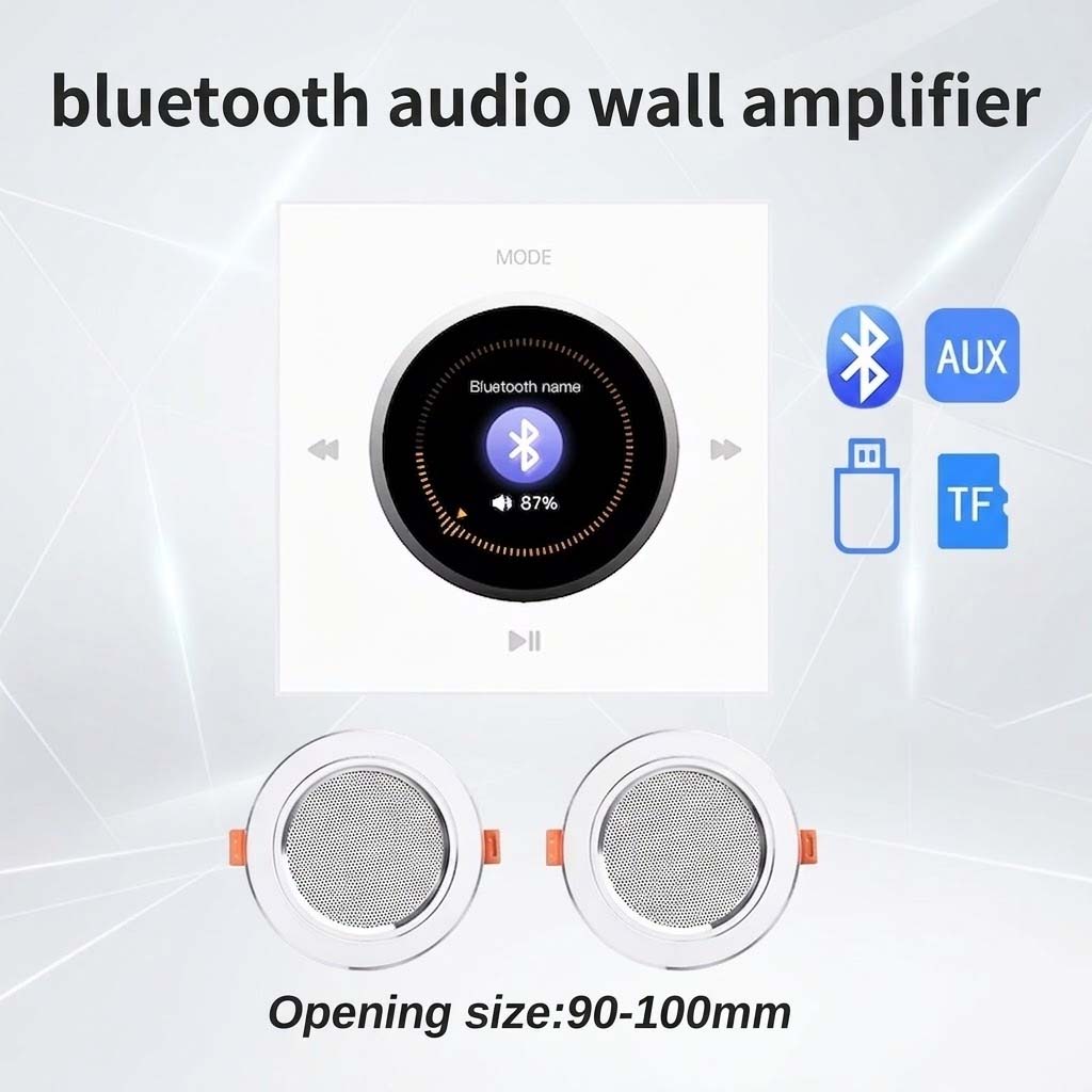 Bluetooth-Wandmontierter Audio – Audio Music System For Home Bewertung und Preis