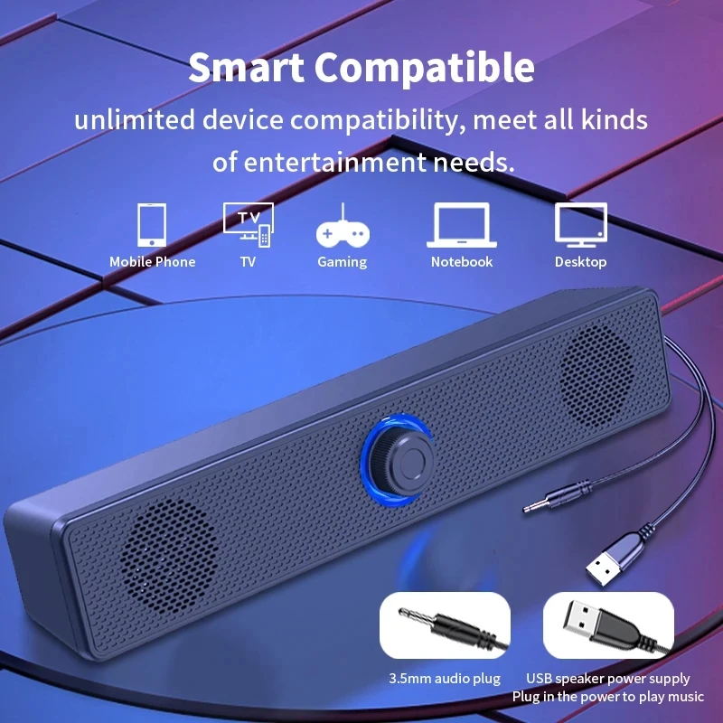 Soundbar Computer PC TV Laptop – Audio Music System For Home Bewertung und Preis