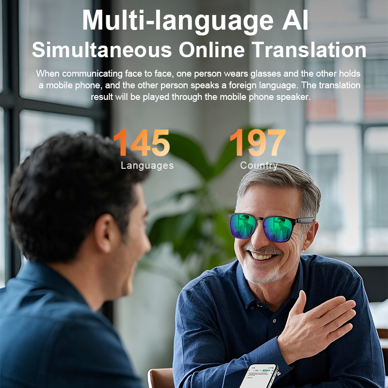KI-Smart-Bluetooth-Brille mit  – Audio With Music Ai Bewertung und Preis