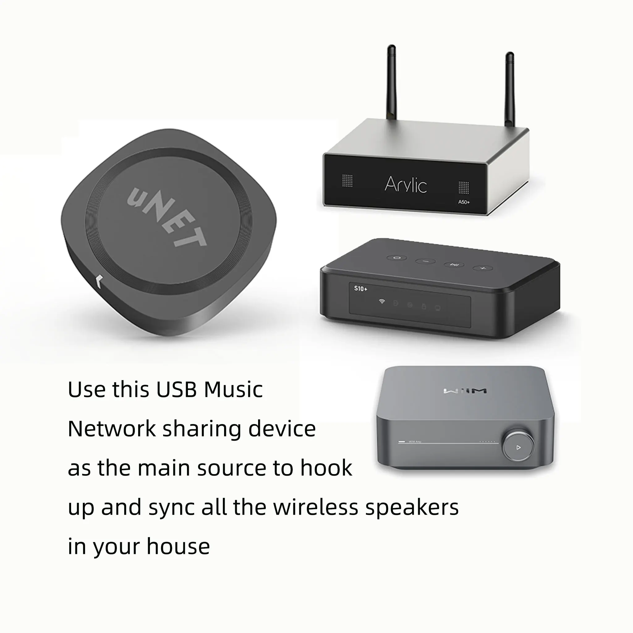 Audiocast uNET - USB-Musik-Net – Audio Music Network Bewertung und Preis