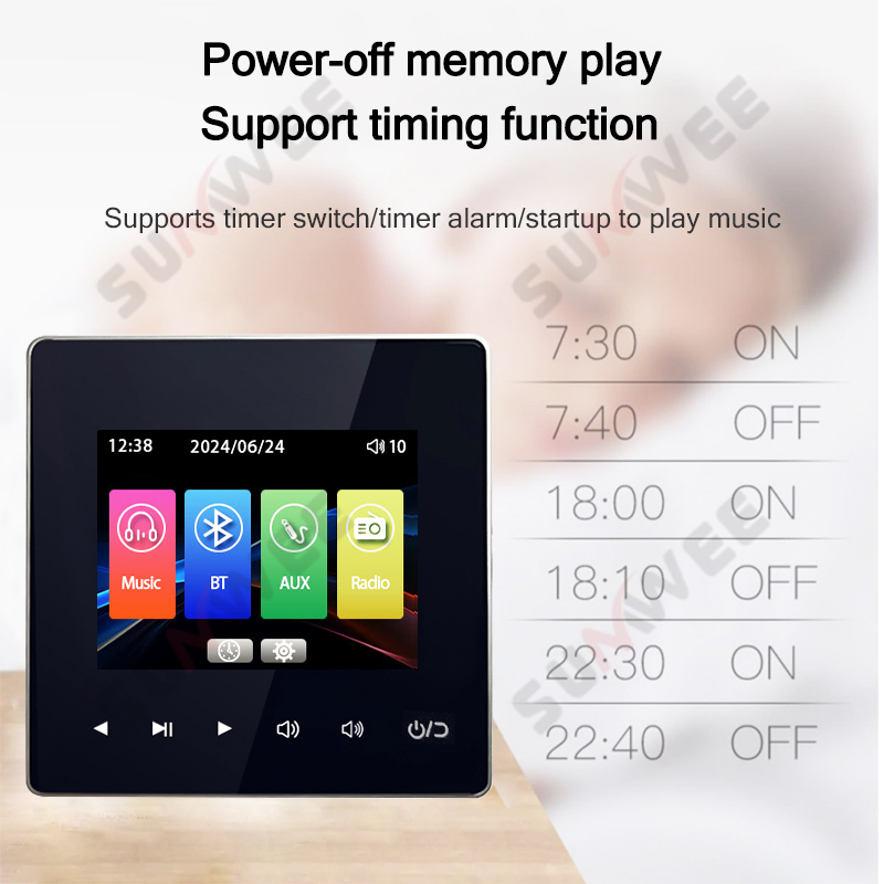 Heim-Audio-Wandmusikpanel Hote – Audio Music System For Home Bewertung und Preis