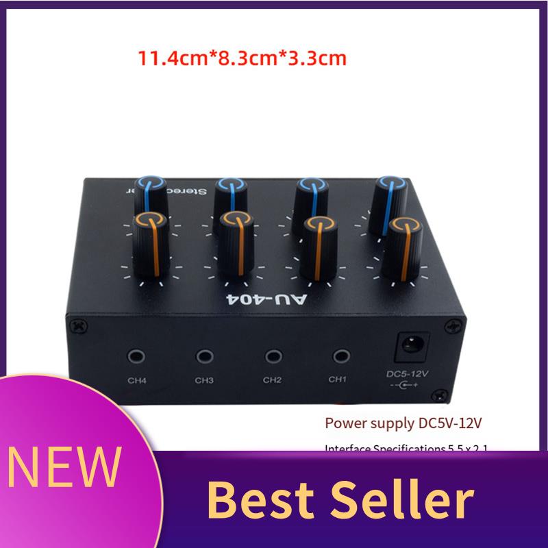 M07K-AU-404 Stereo Sound Vier  – Audio Music Mixer Bewertung und Preis