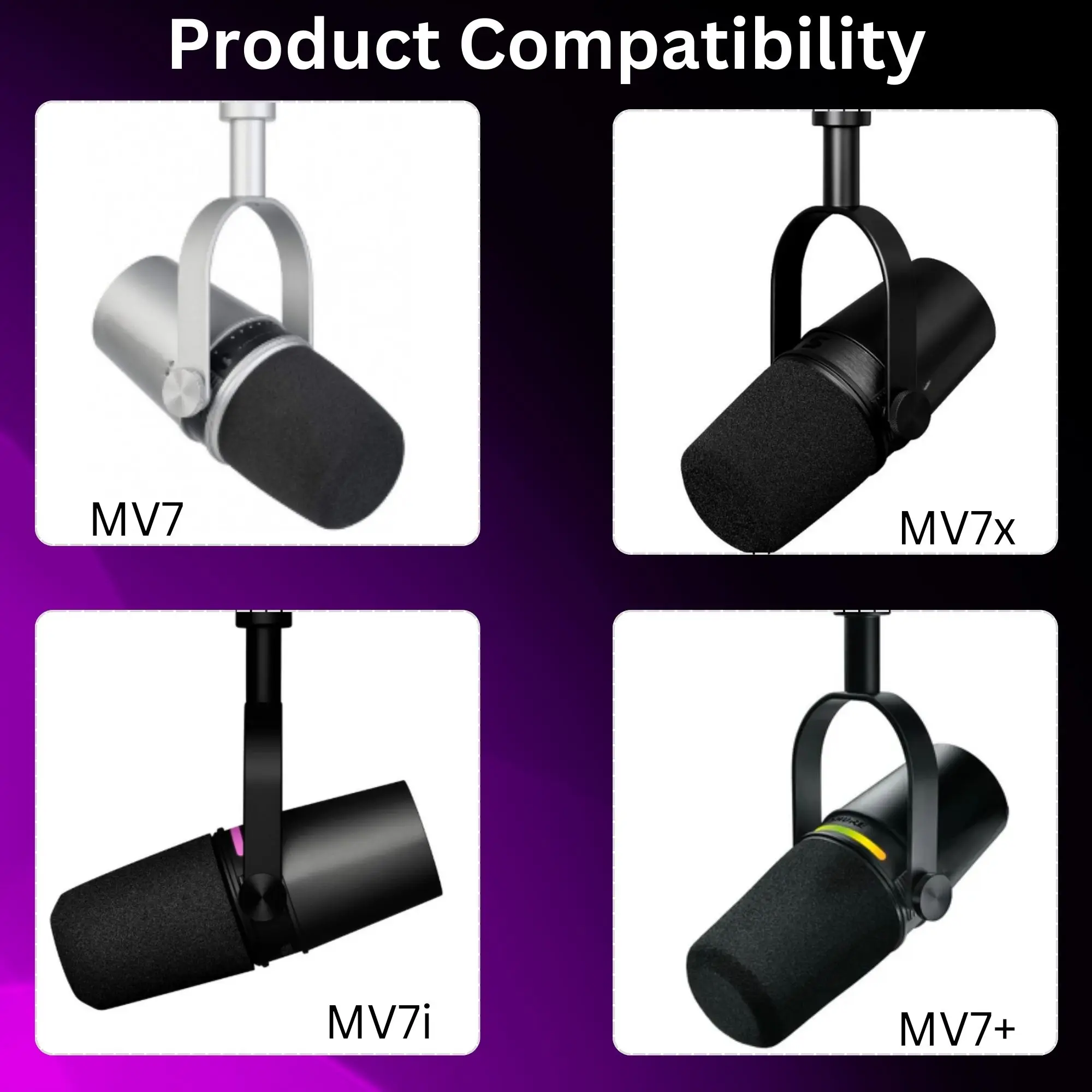 MV7 Schaumstoff für Shure MV7, – Recording Pop Filter Bewertung und Preis