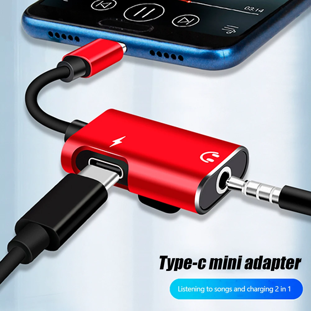 2-in-1 USB-C zu 3,5mm Klinke A – Audio Music Splitter Bewertung und Preis