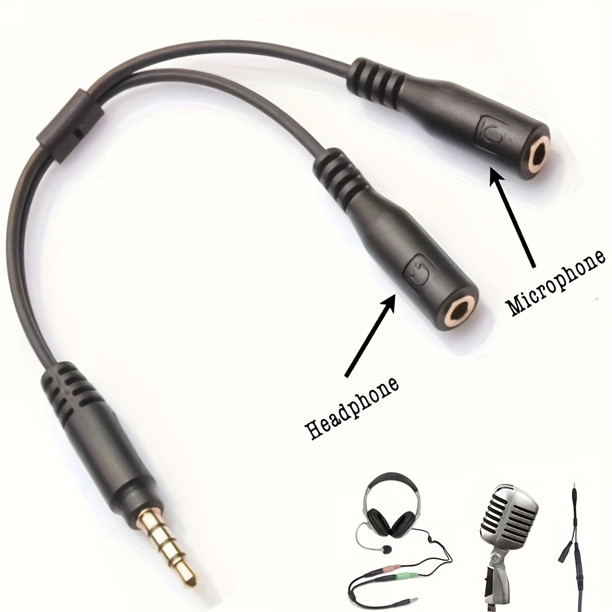3,5 mm Stereo-Audio 1 Stecker  – Audio Music Splitter Bewertung und Preis