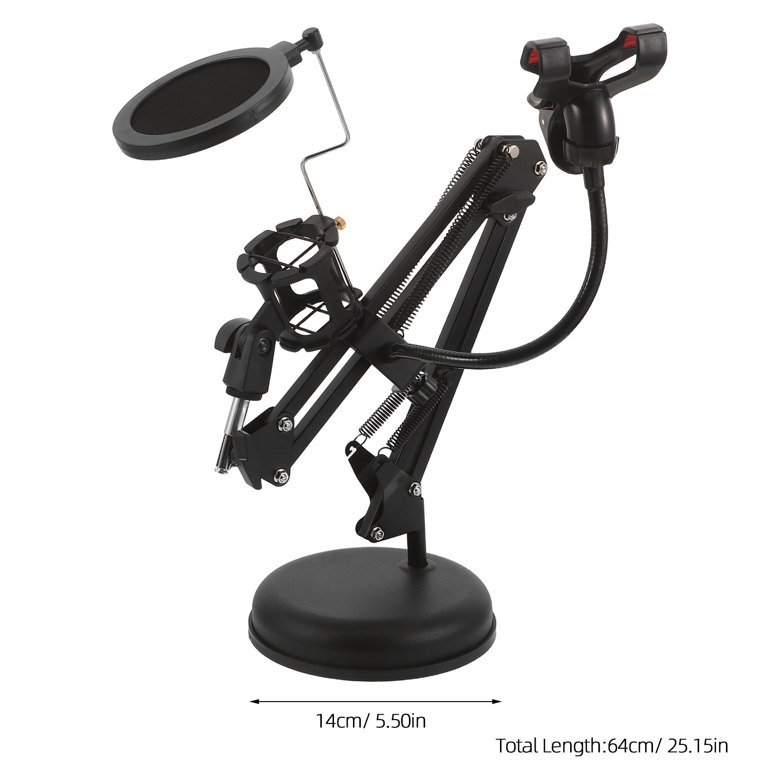 Verstellbarer Desktop-Mikrofon – Recording Pop Filter Bewertung und Preis