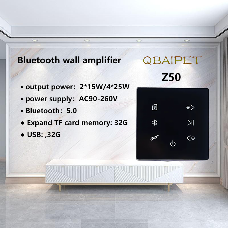 Bluetooth Wand Verstärker Heim – Audio Music System For Home Bewertung und Preis