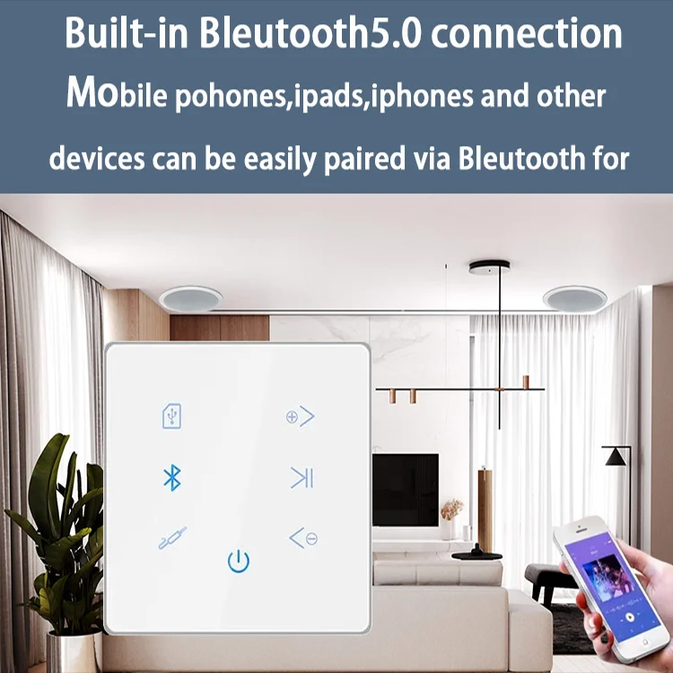 Bluetooth Wand Verstärker Heim – Audio Music System For Home Bewertung und Preis