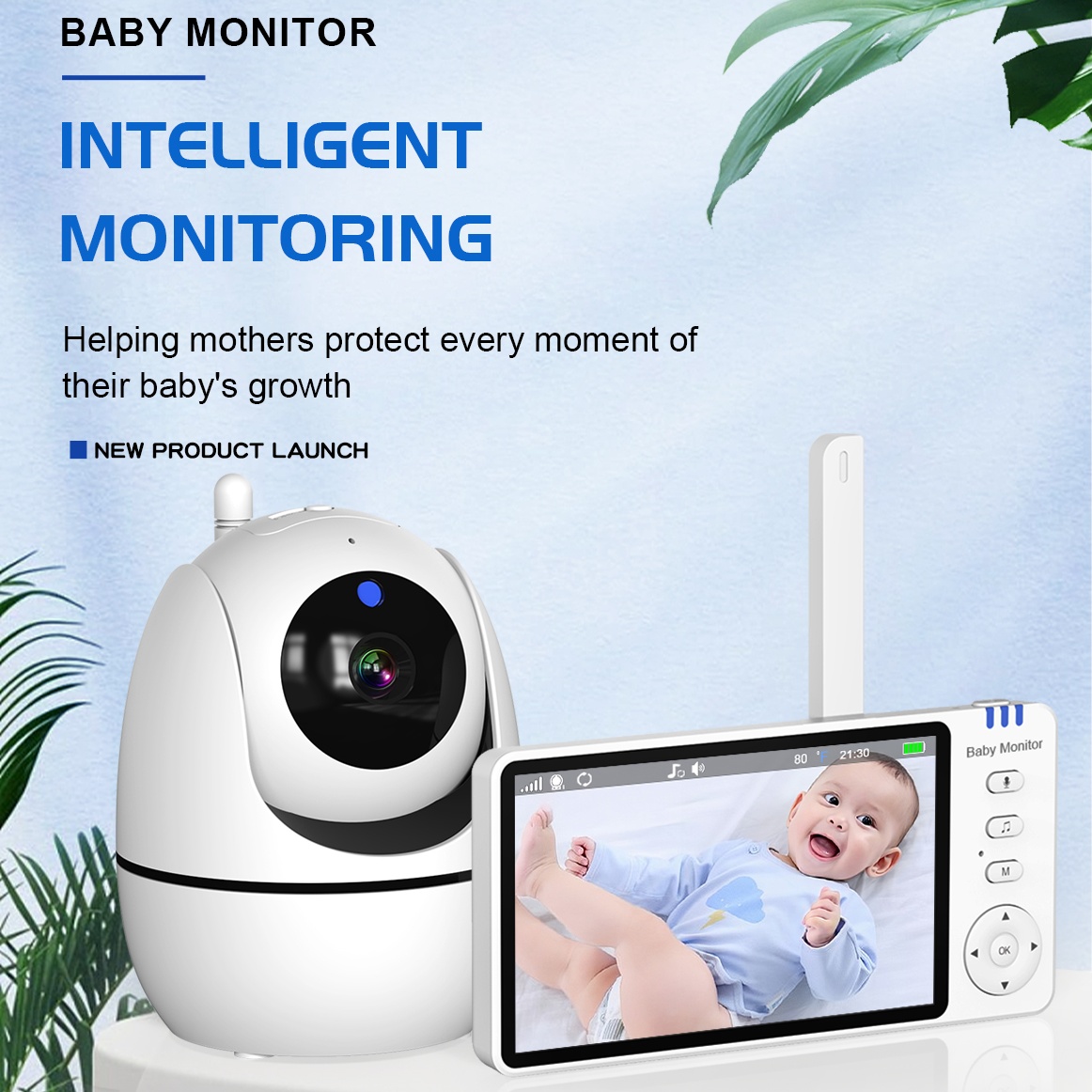5-Zoll-Video-Babyphone 2,4g dr – Audio Music Network Bewertung und Preis