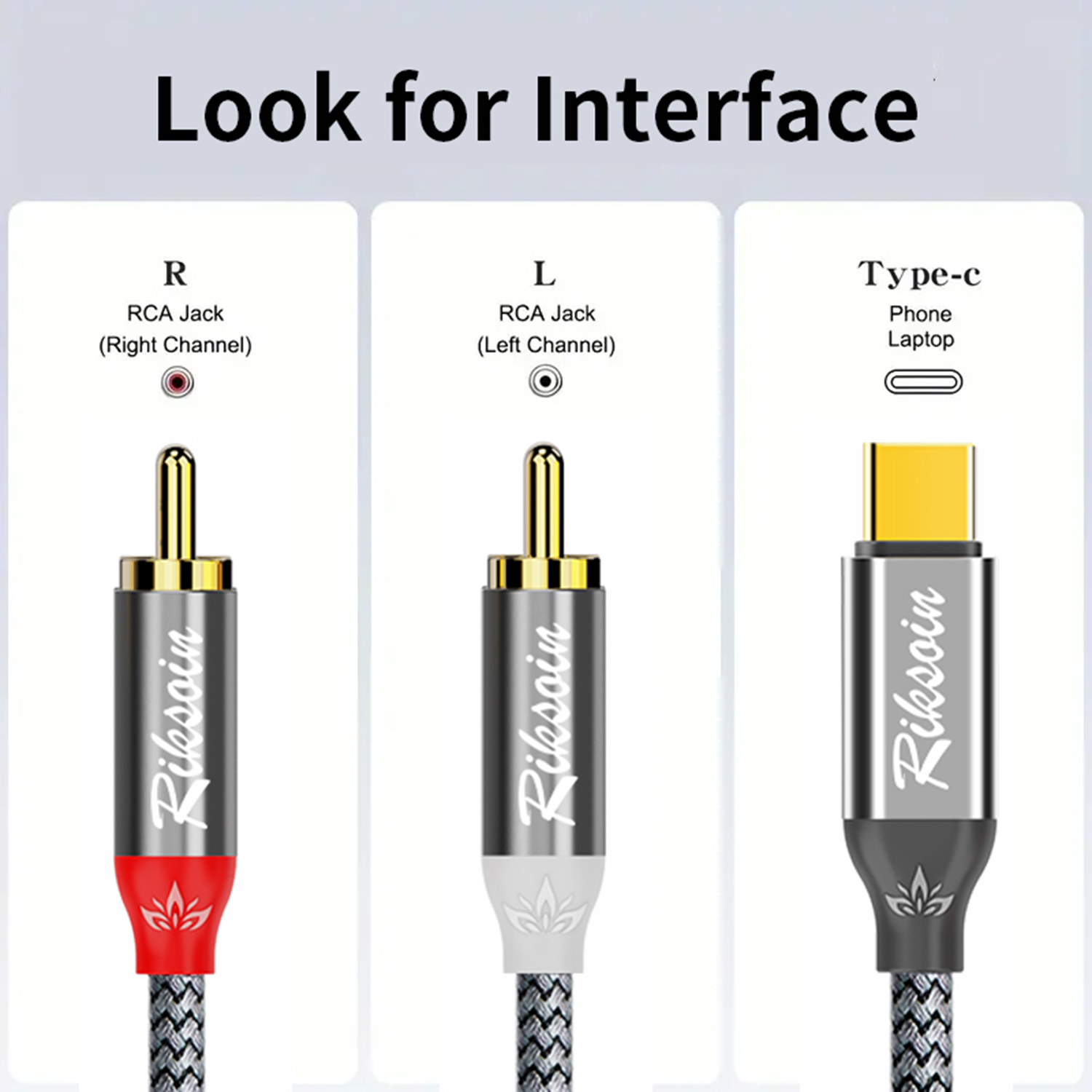 USB-C auf 2RCA Stereo-Kabel Y- – Audio Music Splitter Bewertung und Preis