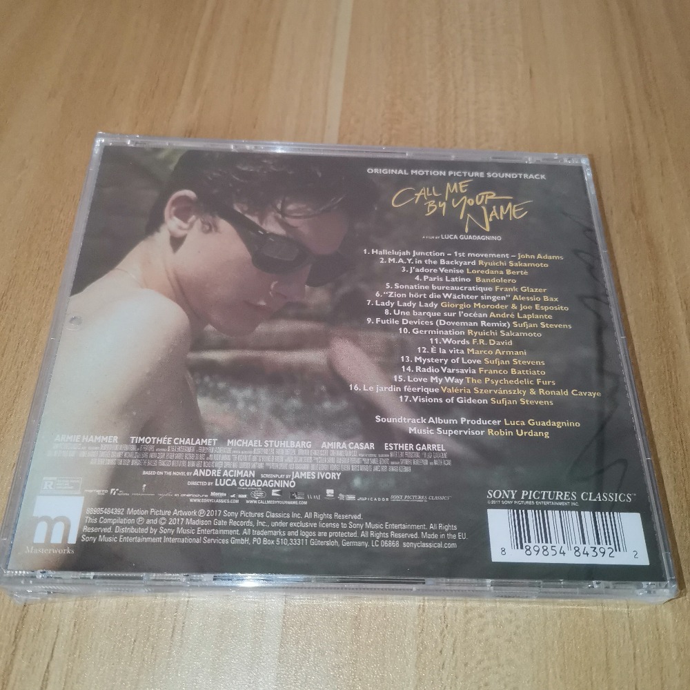 Call Me by Your Name Soundtrac – Audio Music Name Bewertung und Preis