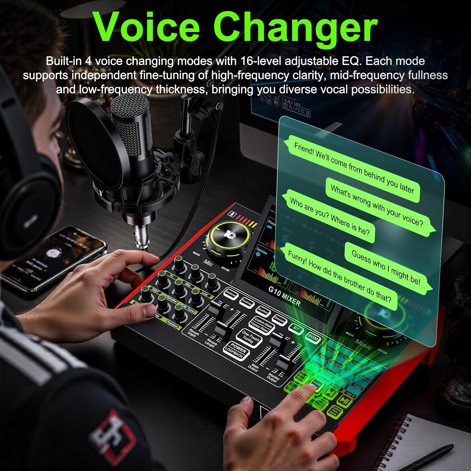 Tenlamp G10 Live-Streaming Aud – Audio Music Mixer Bewertung und Preis