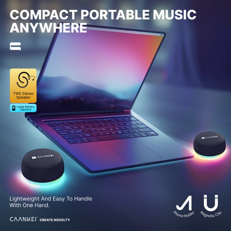 Magnetischer Bluetooth-Lautspr – Audio Music Spotify Bewertung und Preis