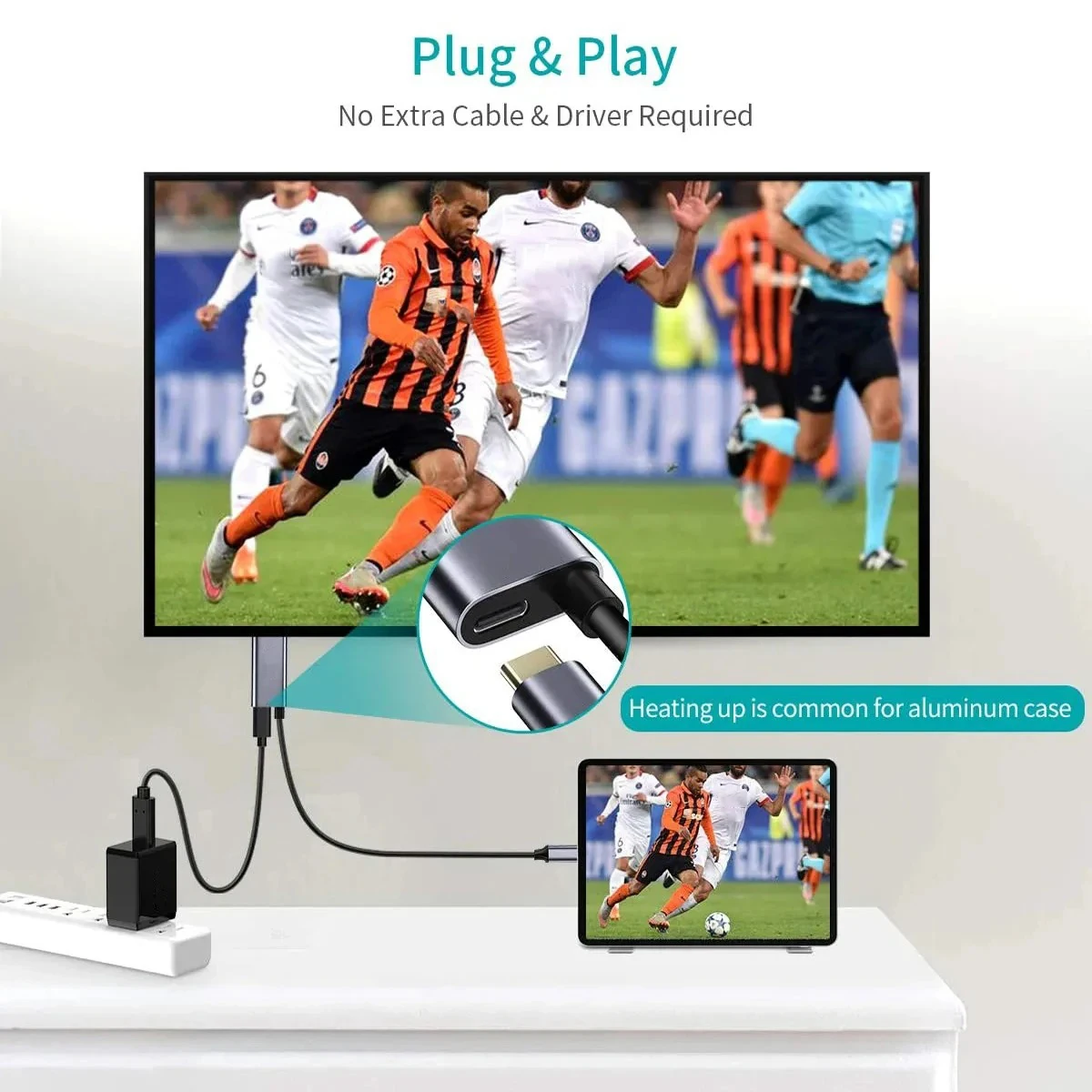 KEBIDUMEI Typ C zu HDMI-kompat – Audio Music Player Bewertung und Preis